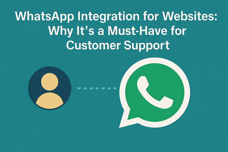 WhatsApp Integration for Websites WhatsApp Integration for Websites