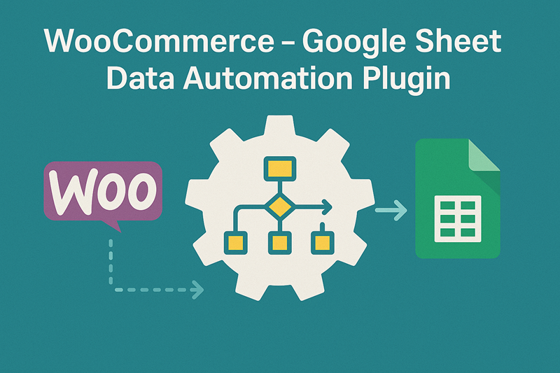 WooCommerce – Google Sheet Data Automation Plugin