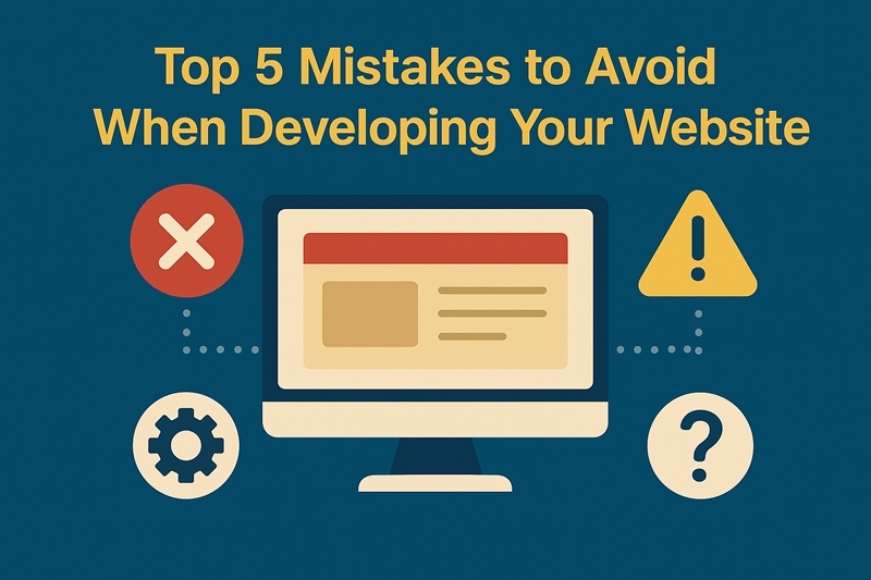 Top 5 Mistakes to Avoid When Developing Your Website
