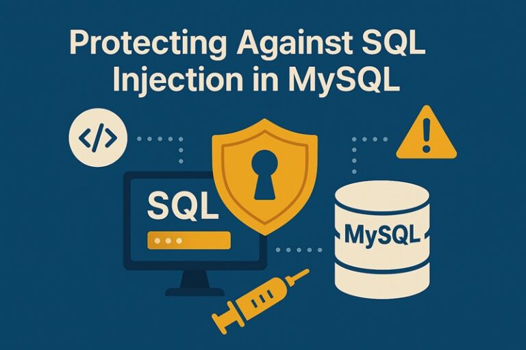 Protecting against SQL injection in MySQL