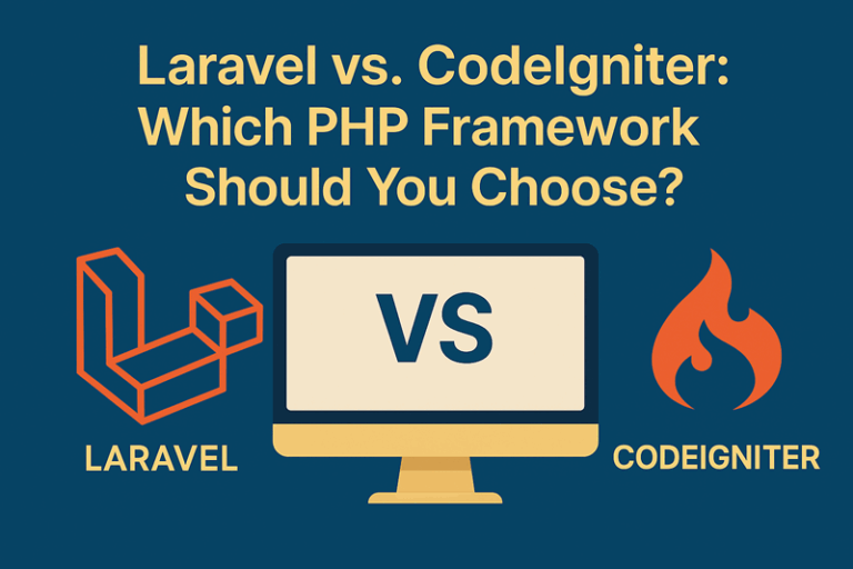 Laravel vs. CodeIgniter: Which PHP Framework should you choose